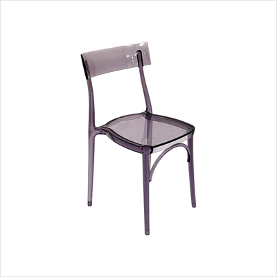 Plexistuhl Grau _Milano__oblique